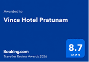Booking.com Hotel Reviews for Vince Hotel Bangkok Pratunam